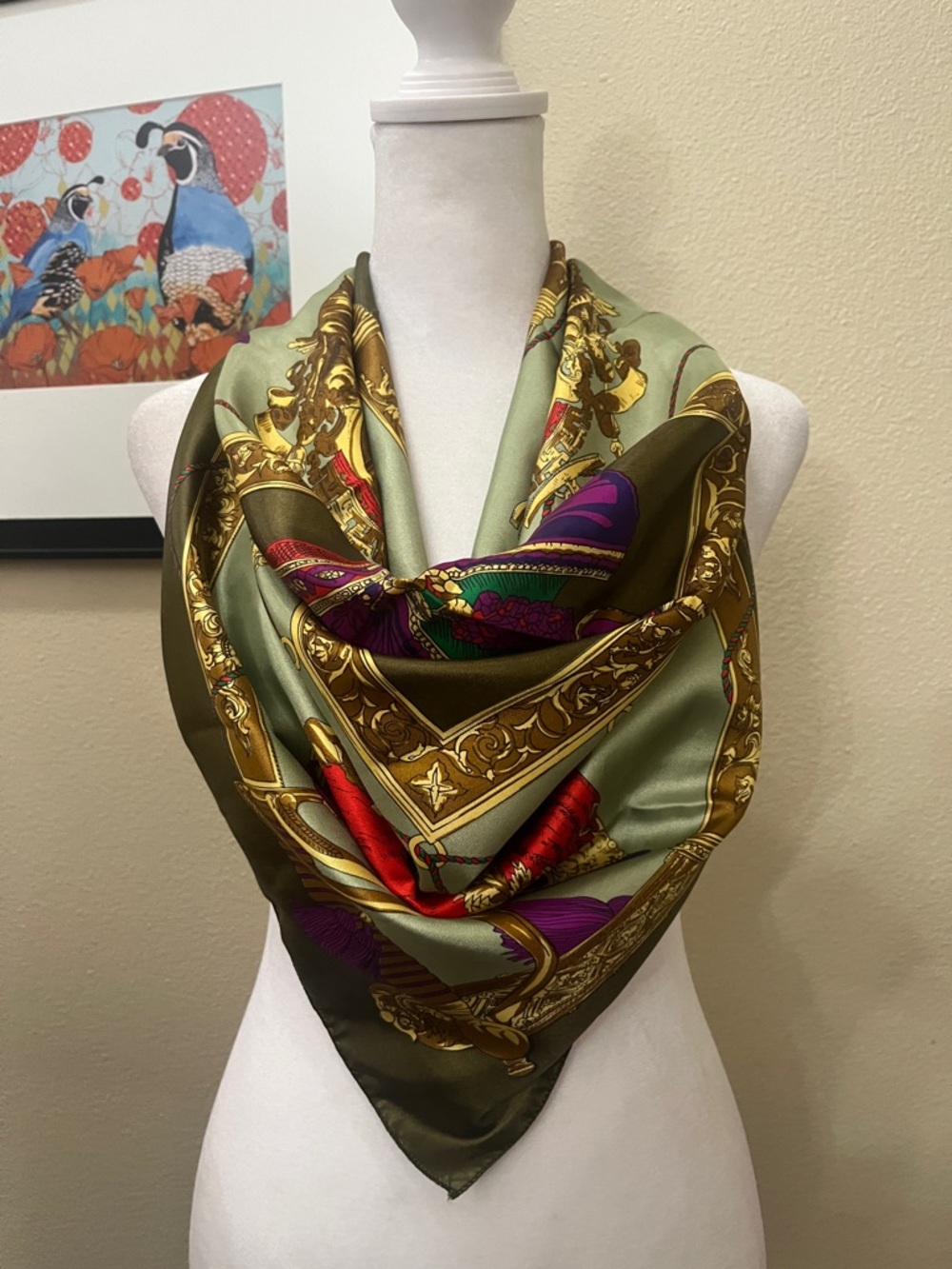Hermes Scarf 34x34